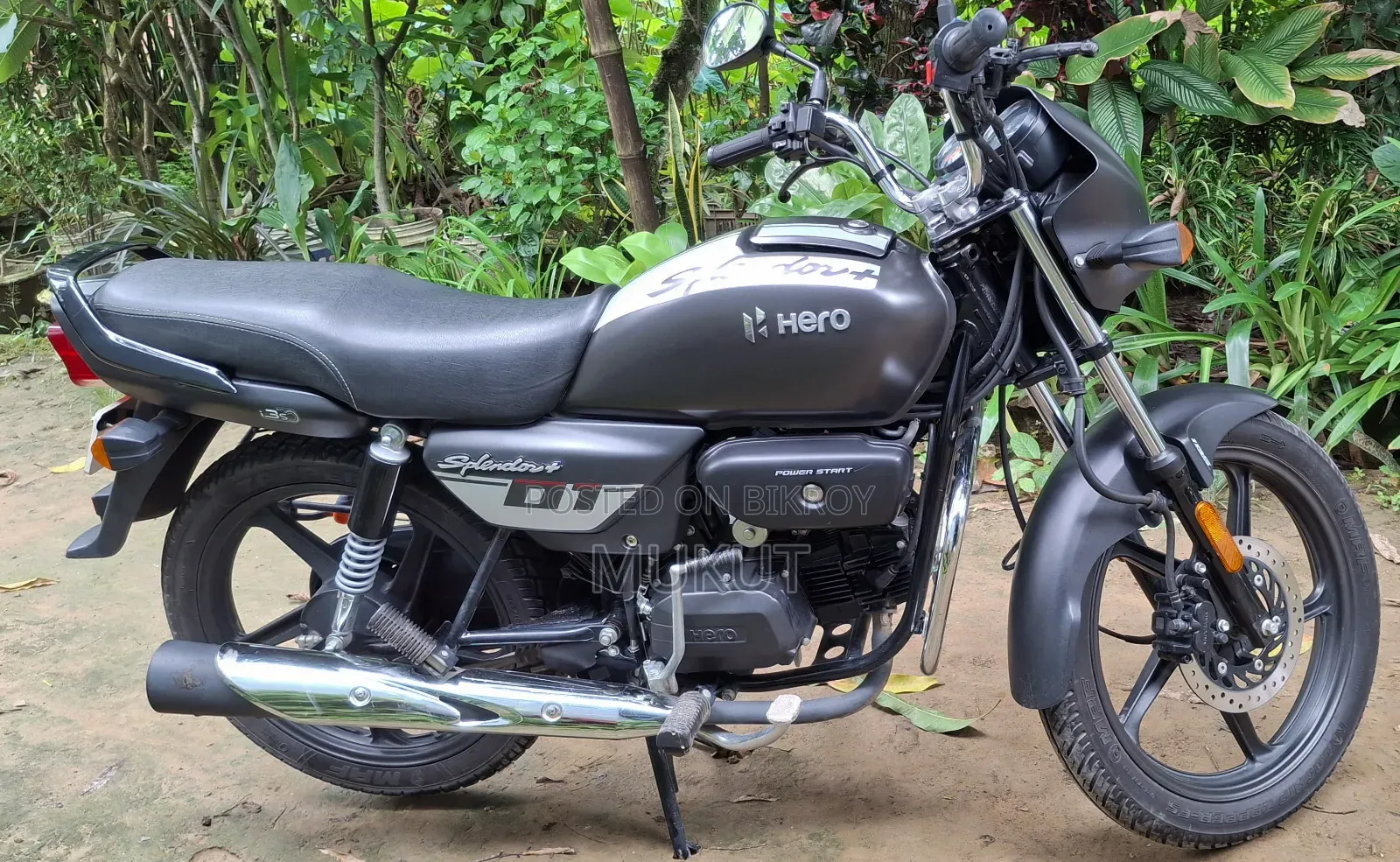 Hero Splendor Plus Sports 2025 Gray