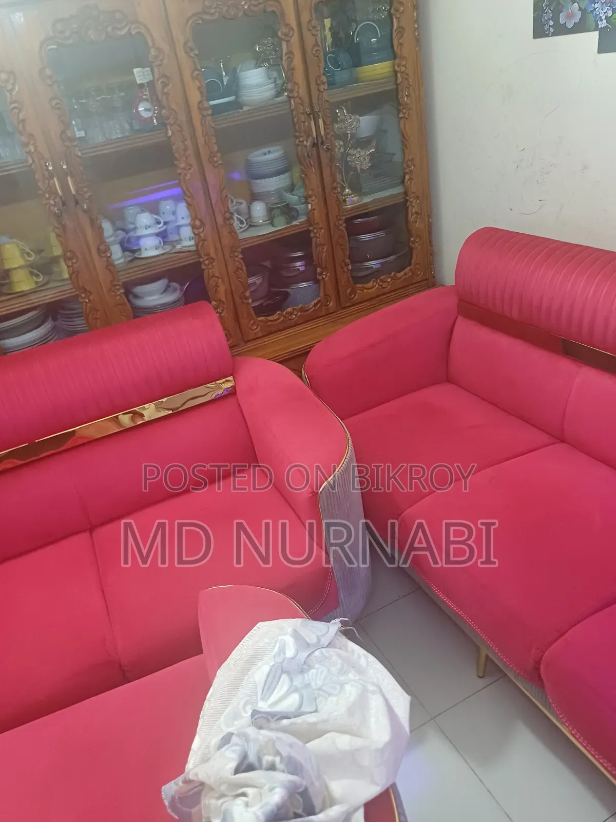 Minister Teak Wood Sofa 3-2-1