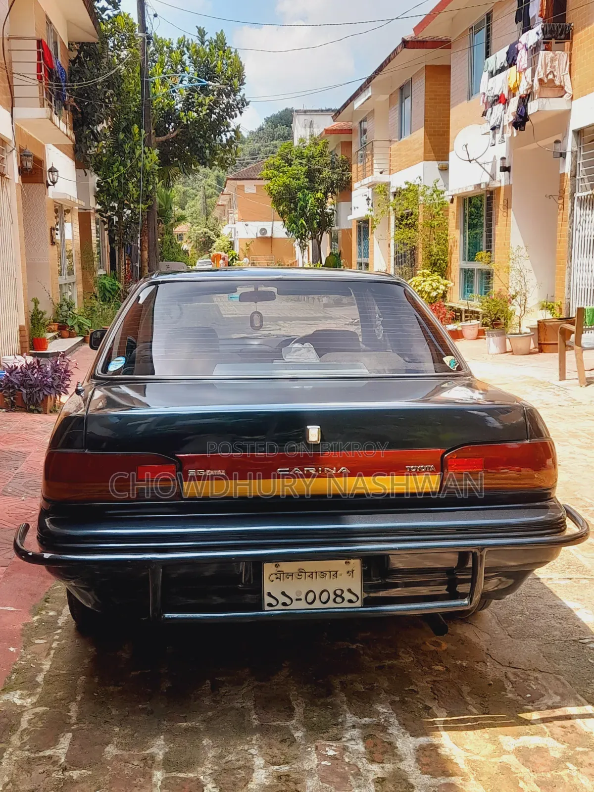 Toyota Carina 1.5 Front-Wheel Drive Sedan 1992 Blue