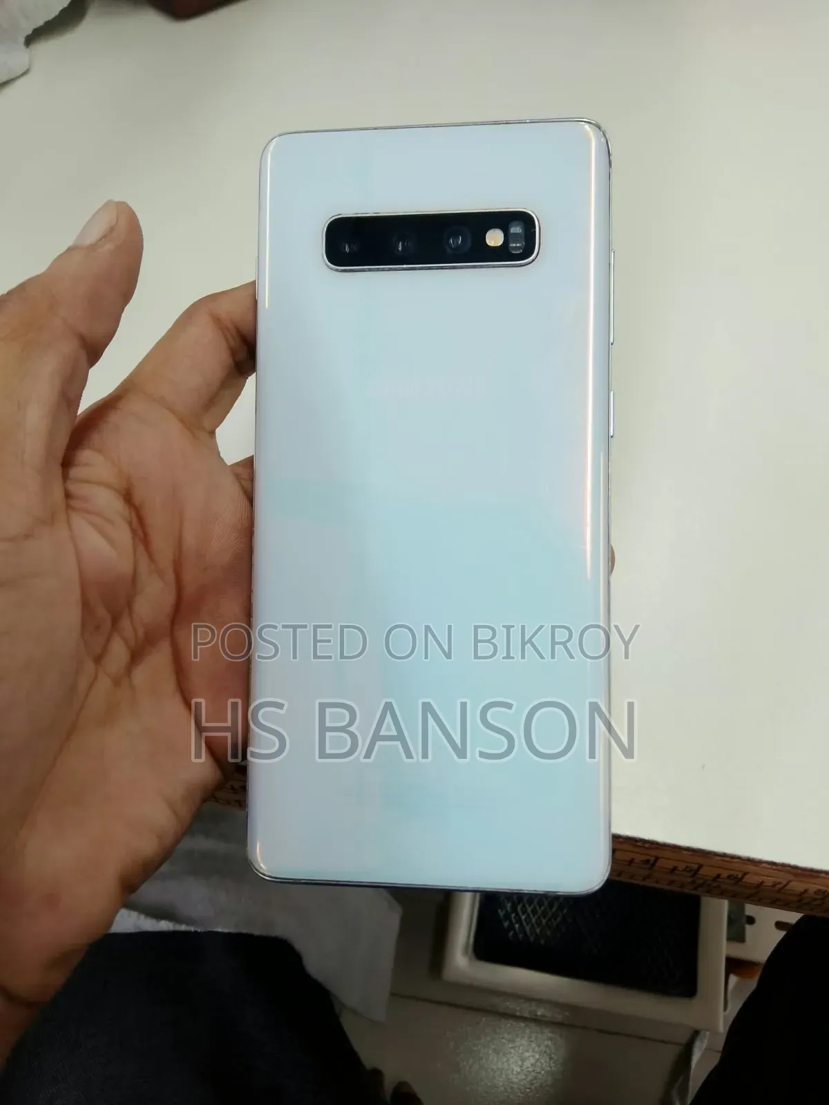 স্যামসাং গ্যালাক্সি এস ১০ প্লাস ১২৮ জিবি হোয়াইট