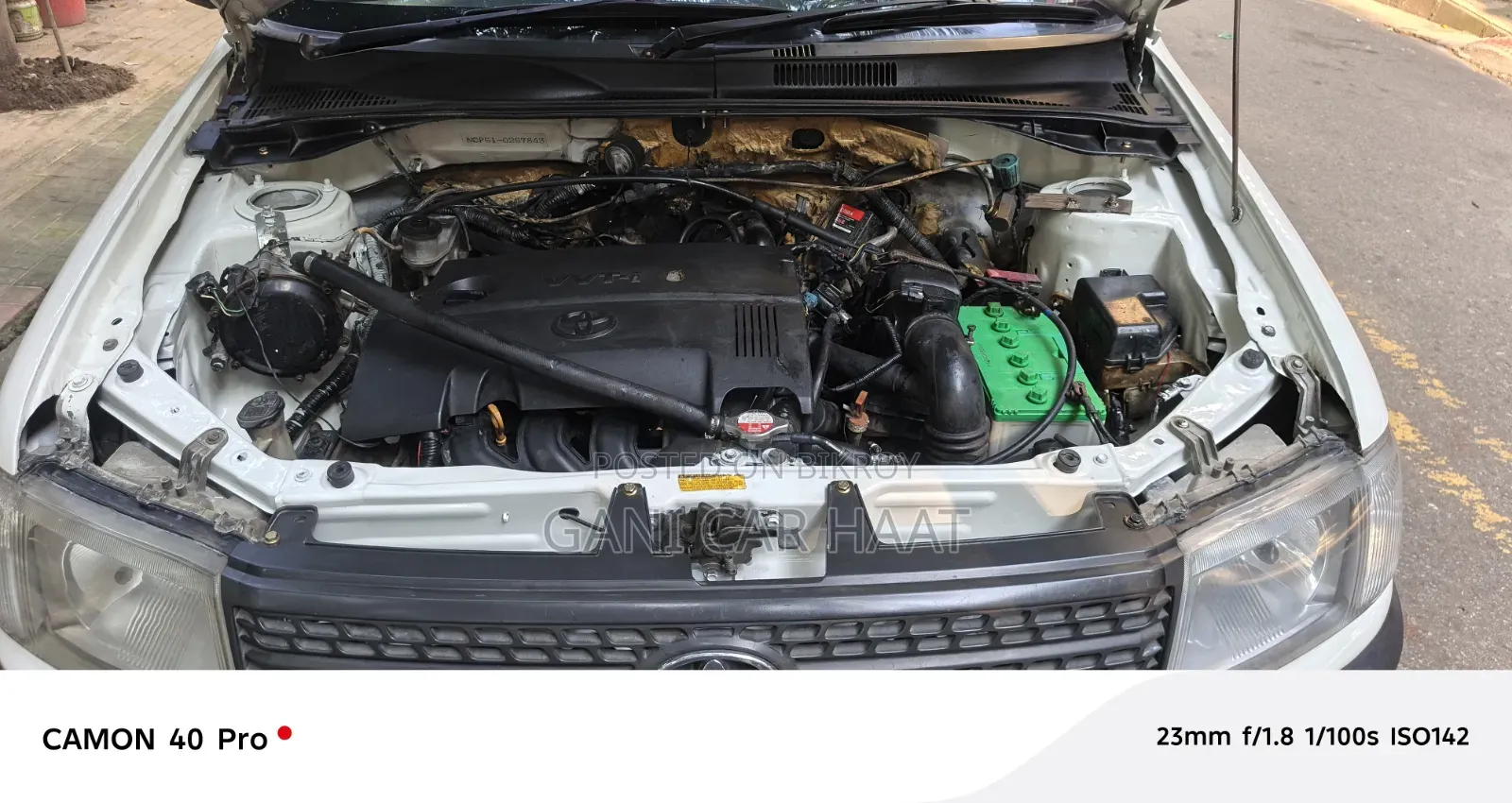 Toyota Probox 1.5 CNG Two-Wheel Drive 2011 White