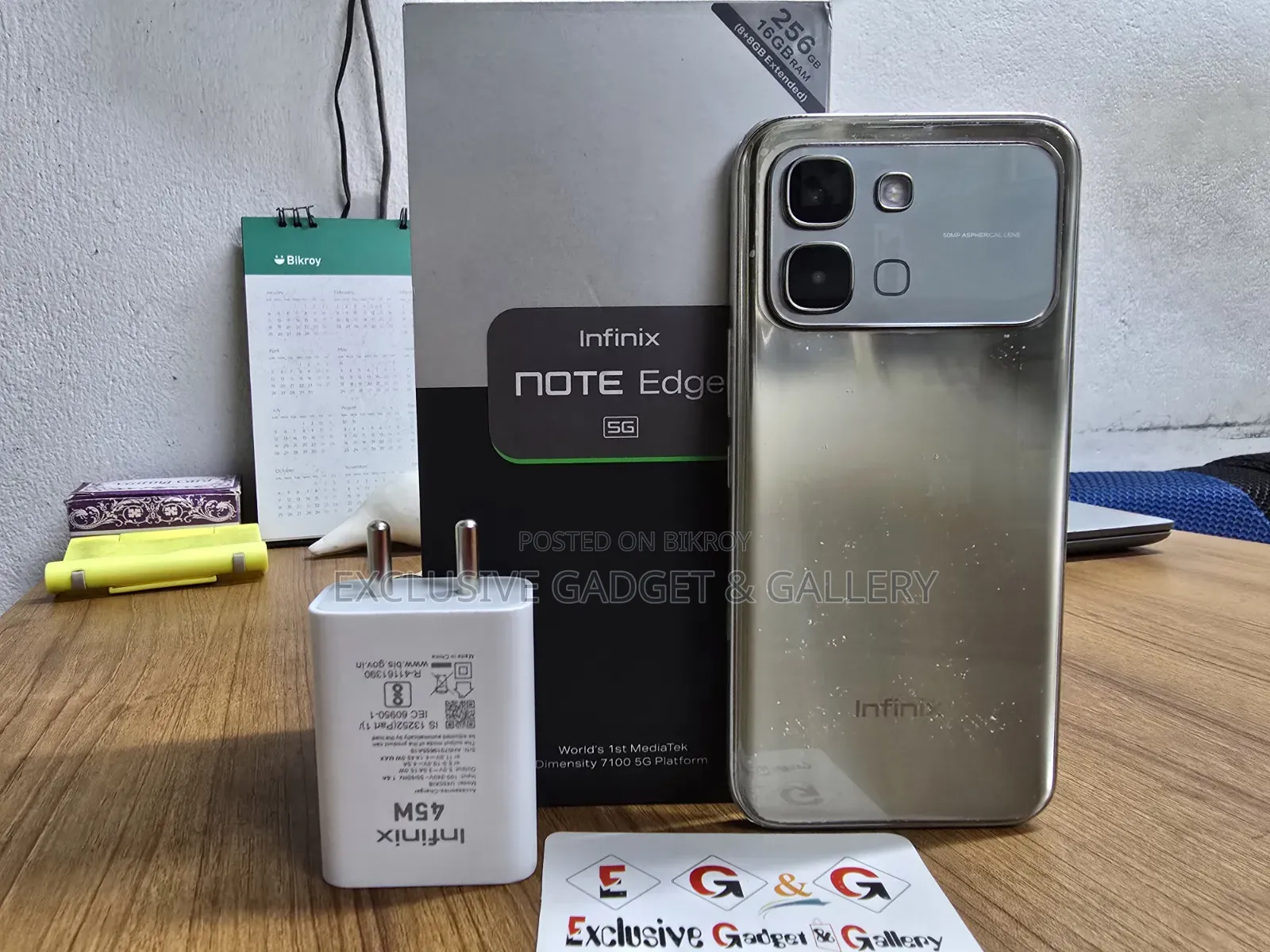 ইনফিনিক্স নোট এজ ২৫৬ জিবি গোল্ড