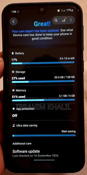 Samsung Galaxy M21 128 GB Blue