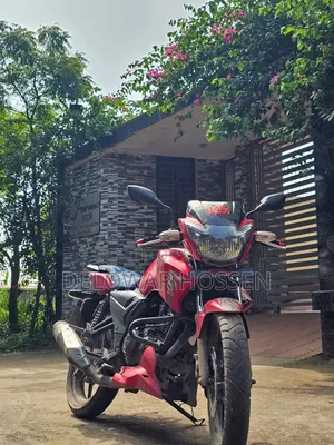TVS Apache RTR 160 2V 2019 Red