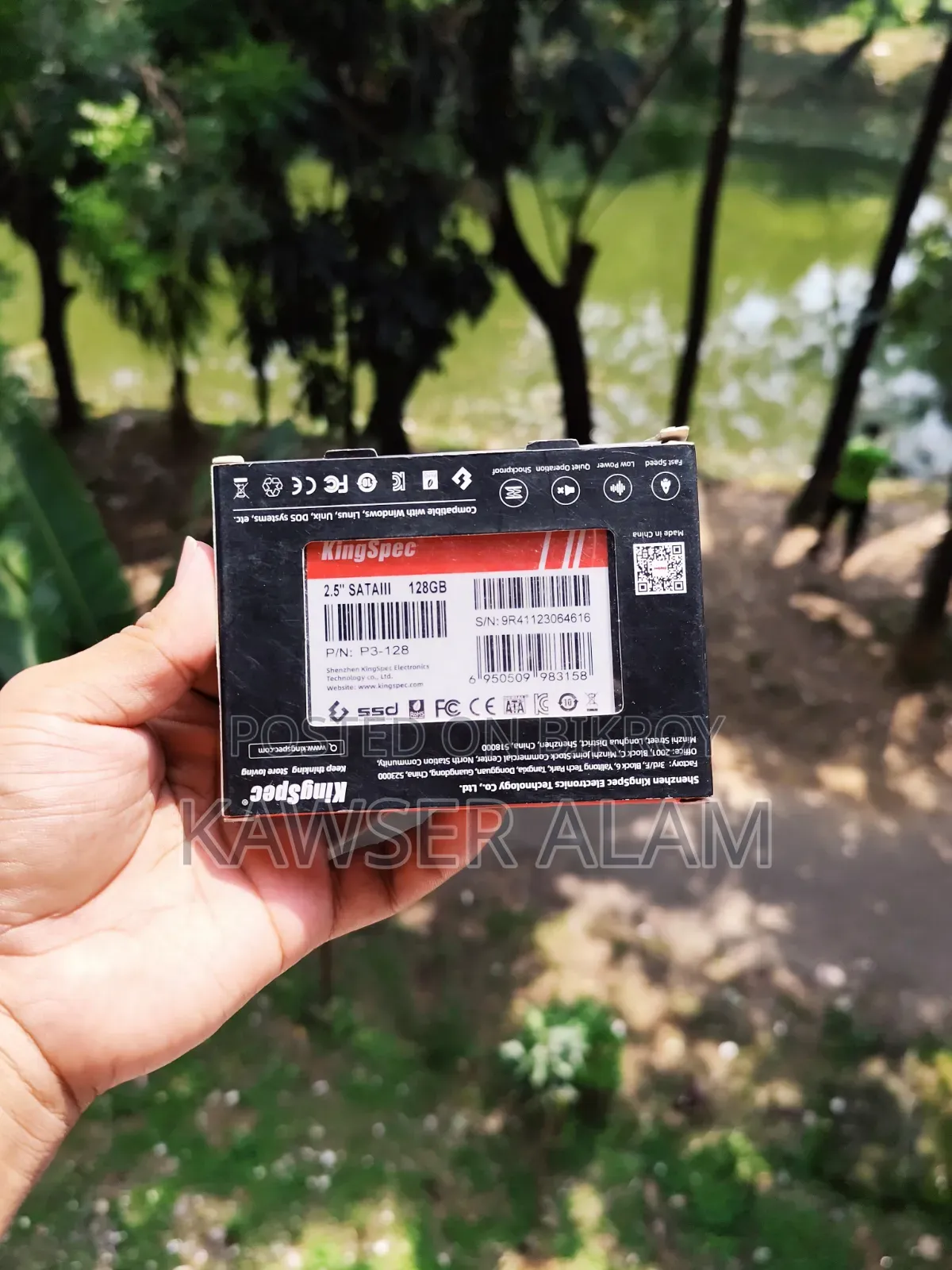 Kingspec P3 128GB SATA III 2.5 Inch SSD