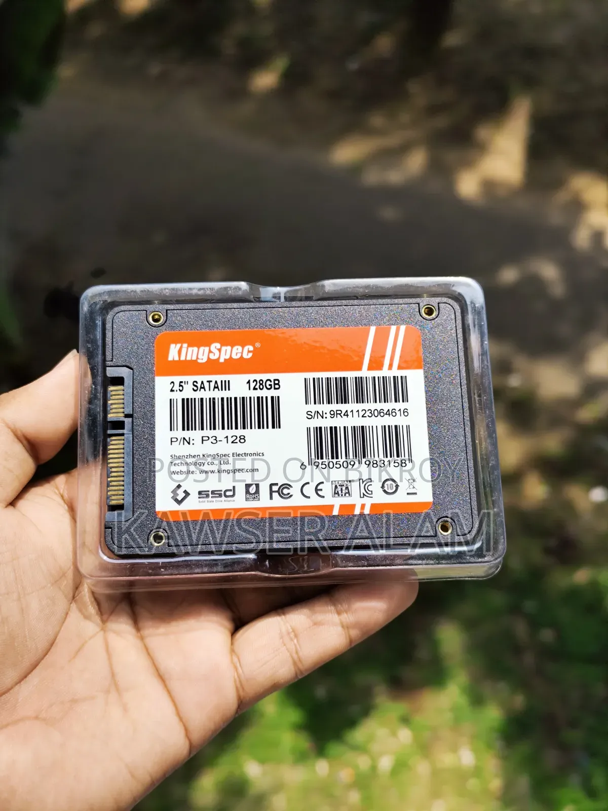 Kingspec P3 128GB SATA III 2.5 Inch SSD