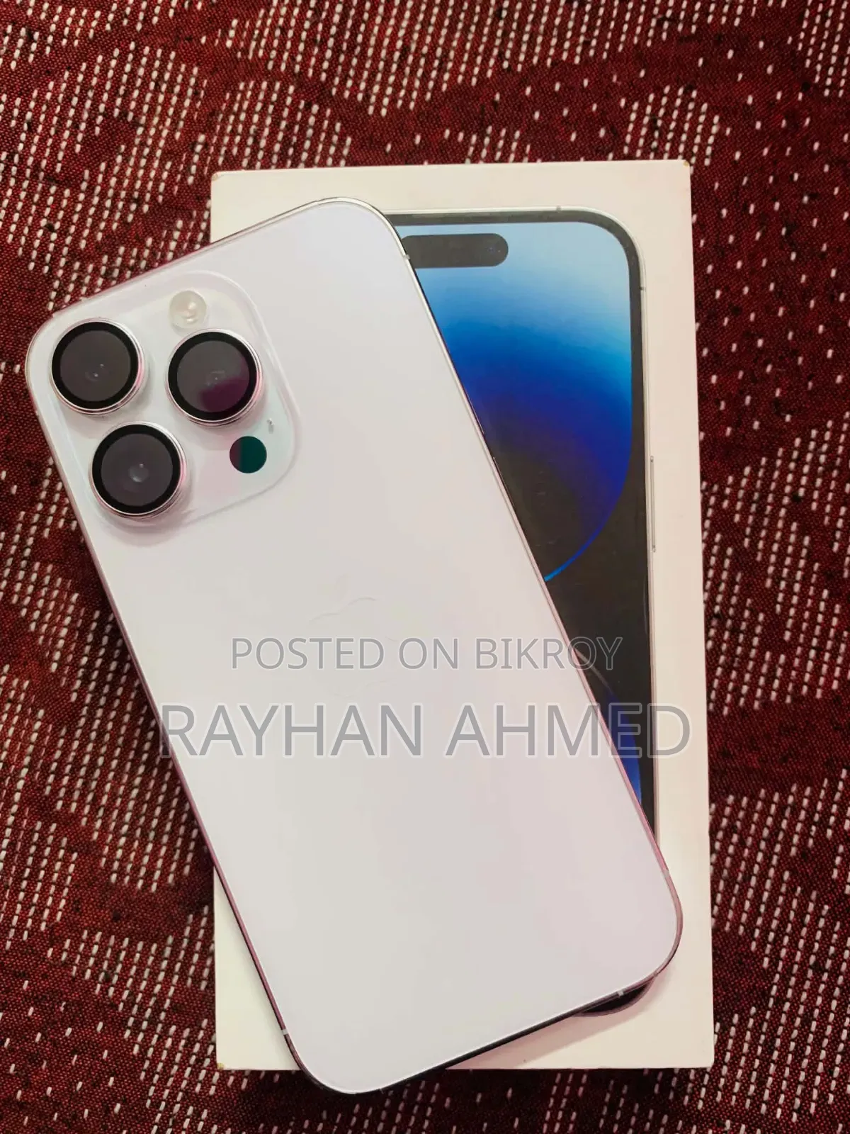 অ্যাপল আইফোন ১৪ প্রো ২৫৬ জিবি সিলভার