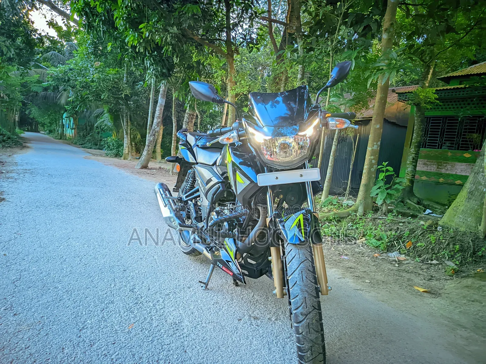 TVS Apache RTR 160 2V ABS 2024 Black