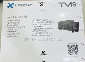 Xtreme TMS 75W Multimedia Bluetooth Speaker