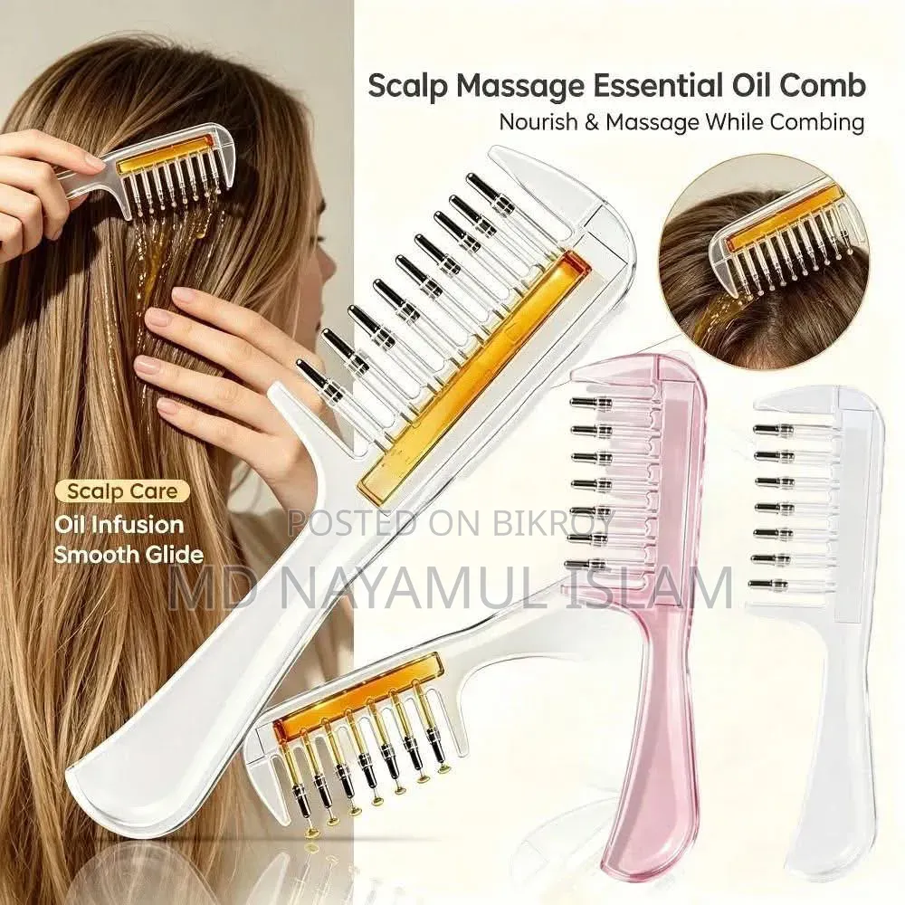 Hair Oil Applicator (Hair Oil Combing Tool)
