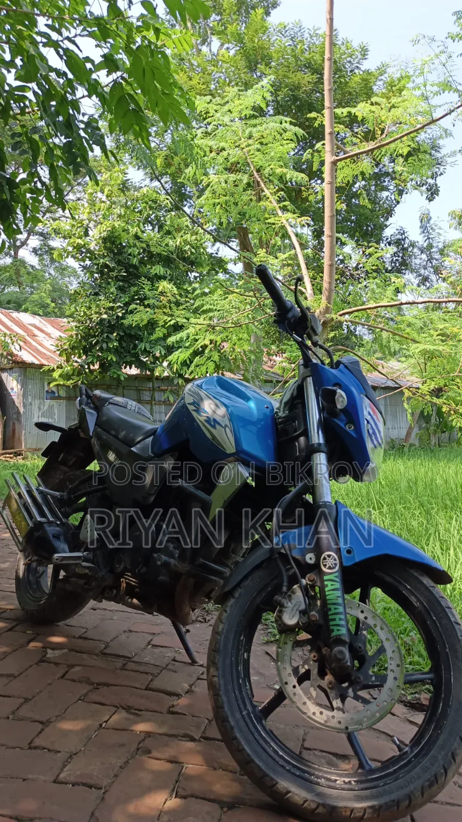 Yamaha FZ 2014 Blue