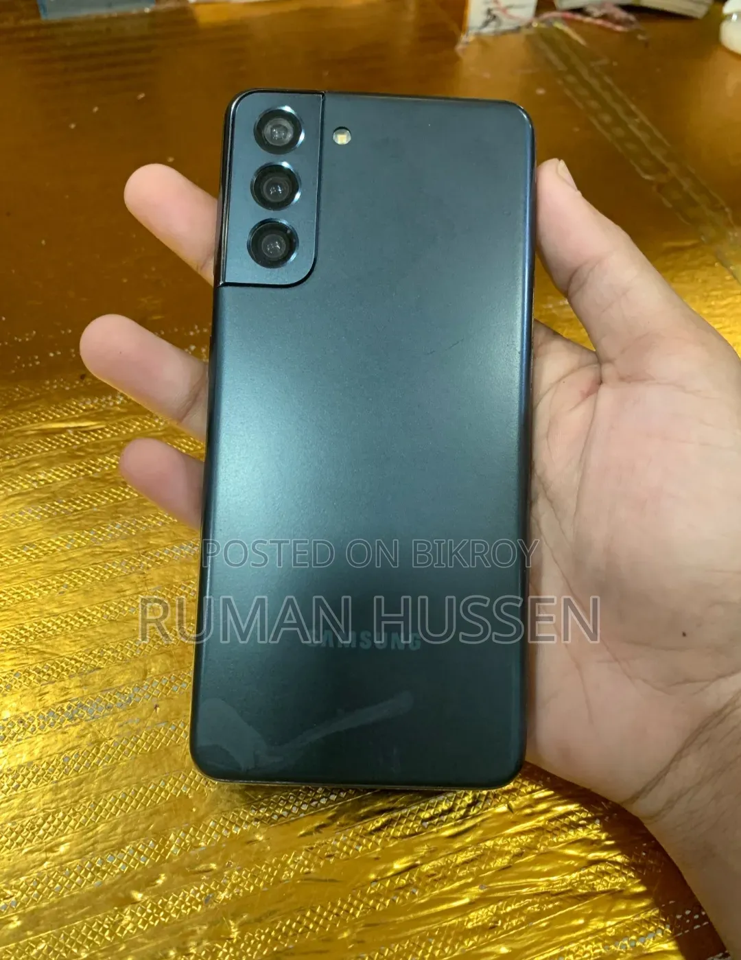 স্যামসাং গ্যালাক্সি এস২১ ৫জি ১২৮ জিবি ব্ল্যাক