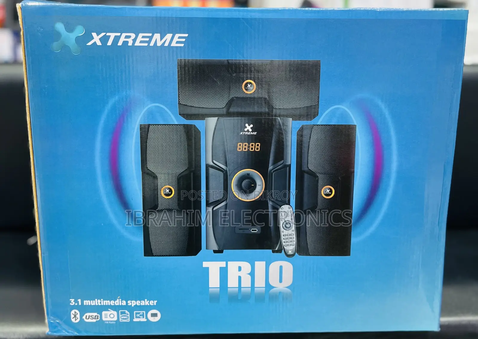 Xtreme TRIO 3:1 Multimedia Speaker