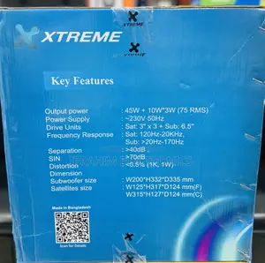 Xtreme TRIO 3:1 Multimedia Speaker