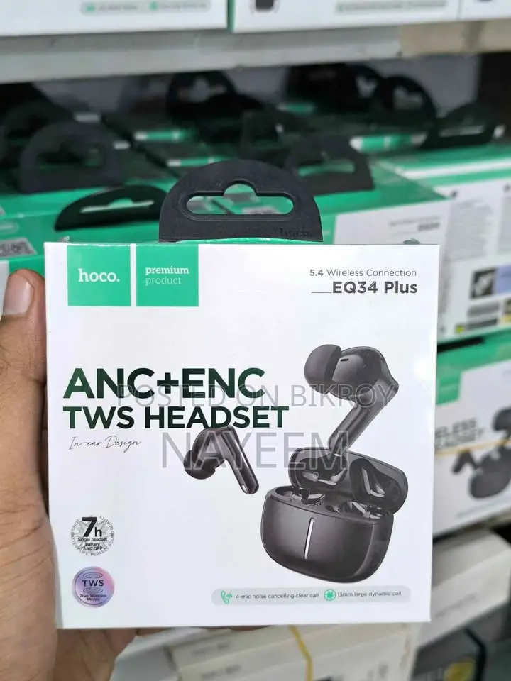Hoco EQ34 Plus - ANC+ENC Earbuds