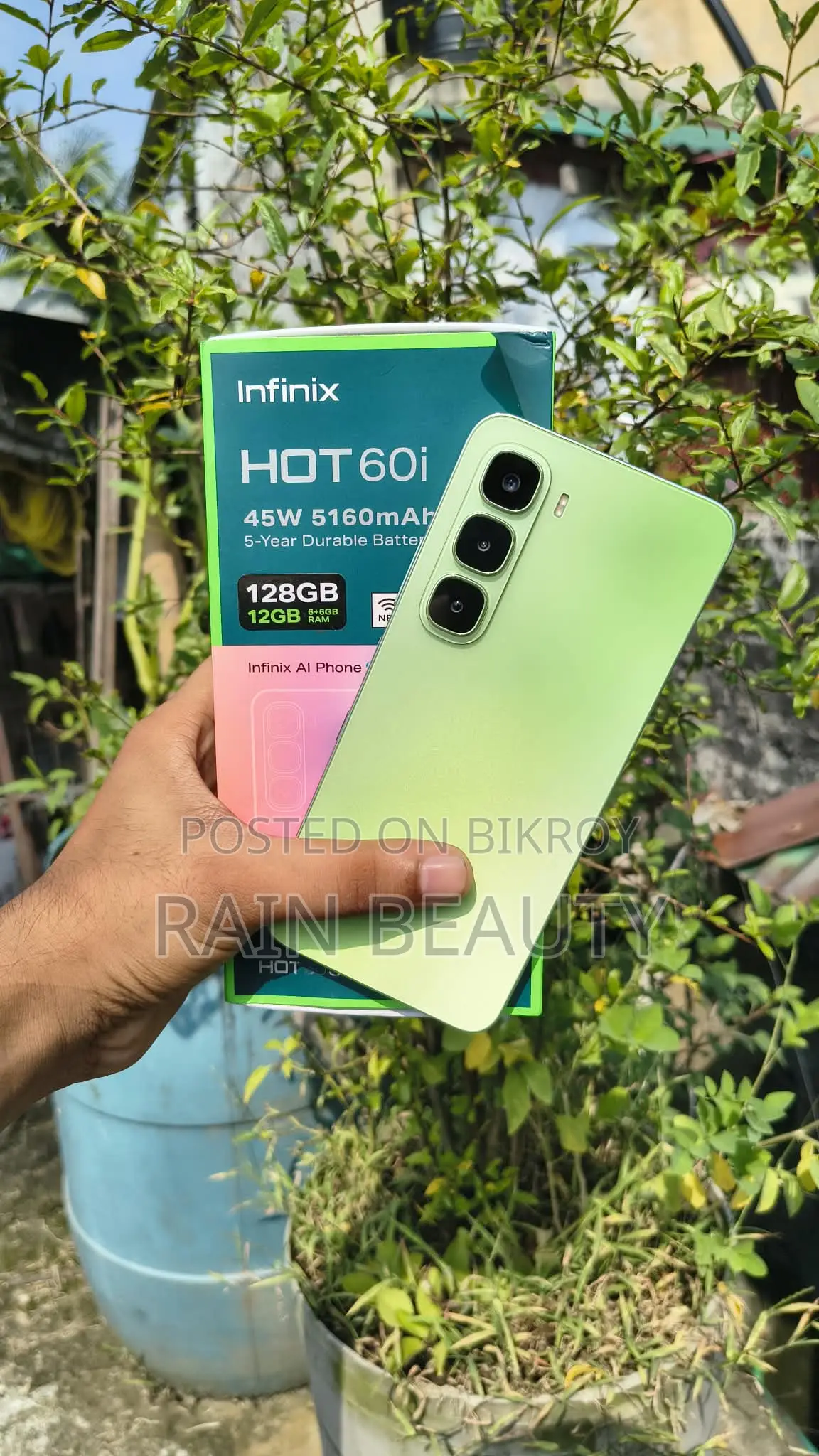 Infinix Hot 60i 128 GB Gray