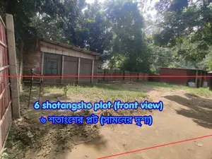 6 Decimals (approx. 4 Kathas) Plot for Sale Right Next to Ati Bazar, Keraniganj!
