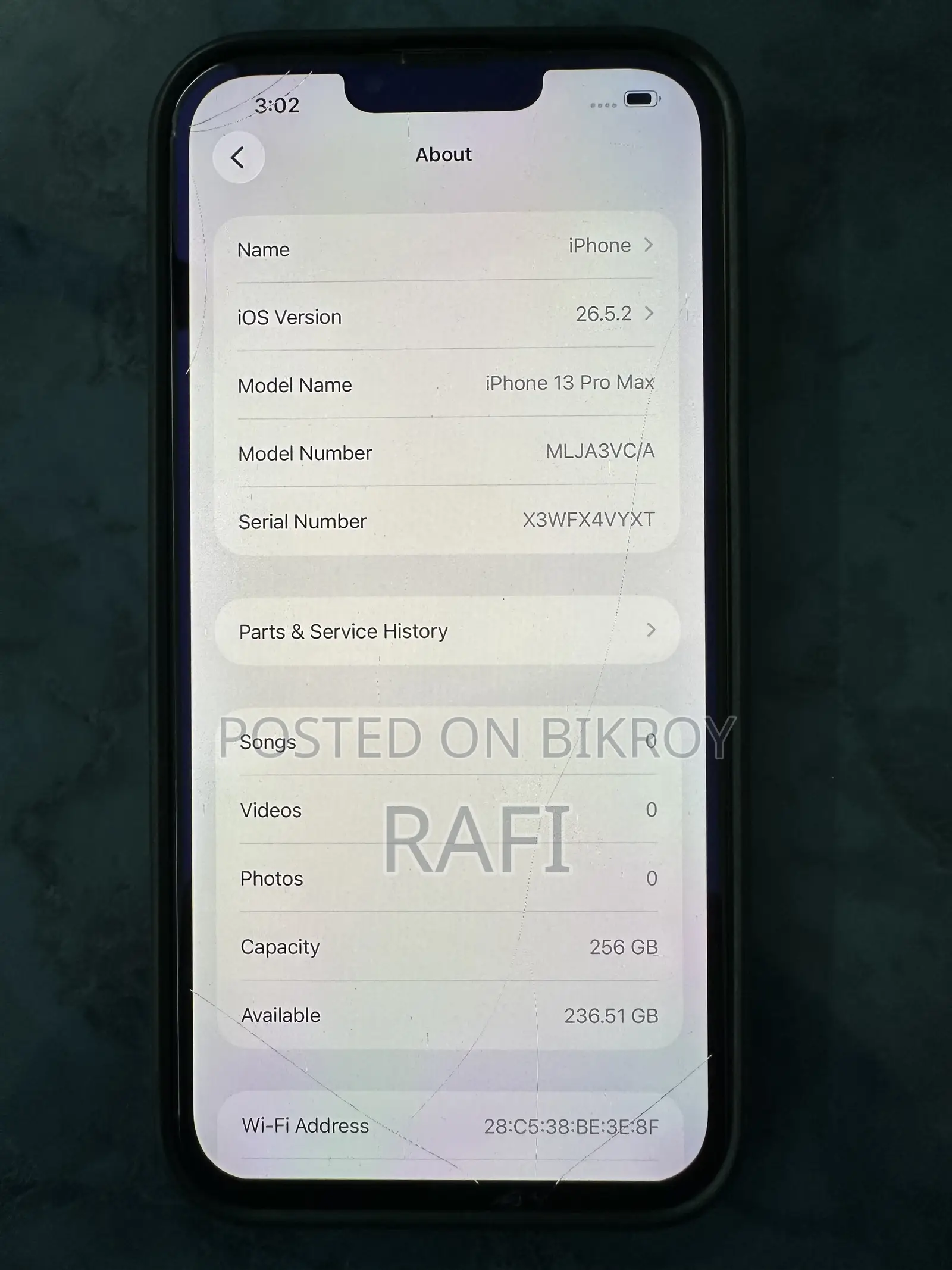 Apple iPhone 13 Pro Max 256 GB Gold