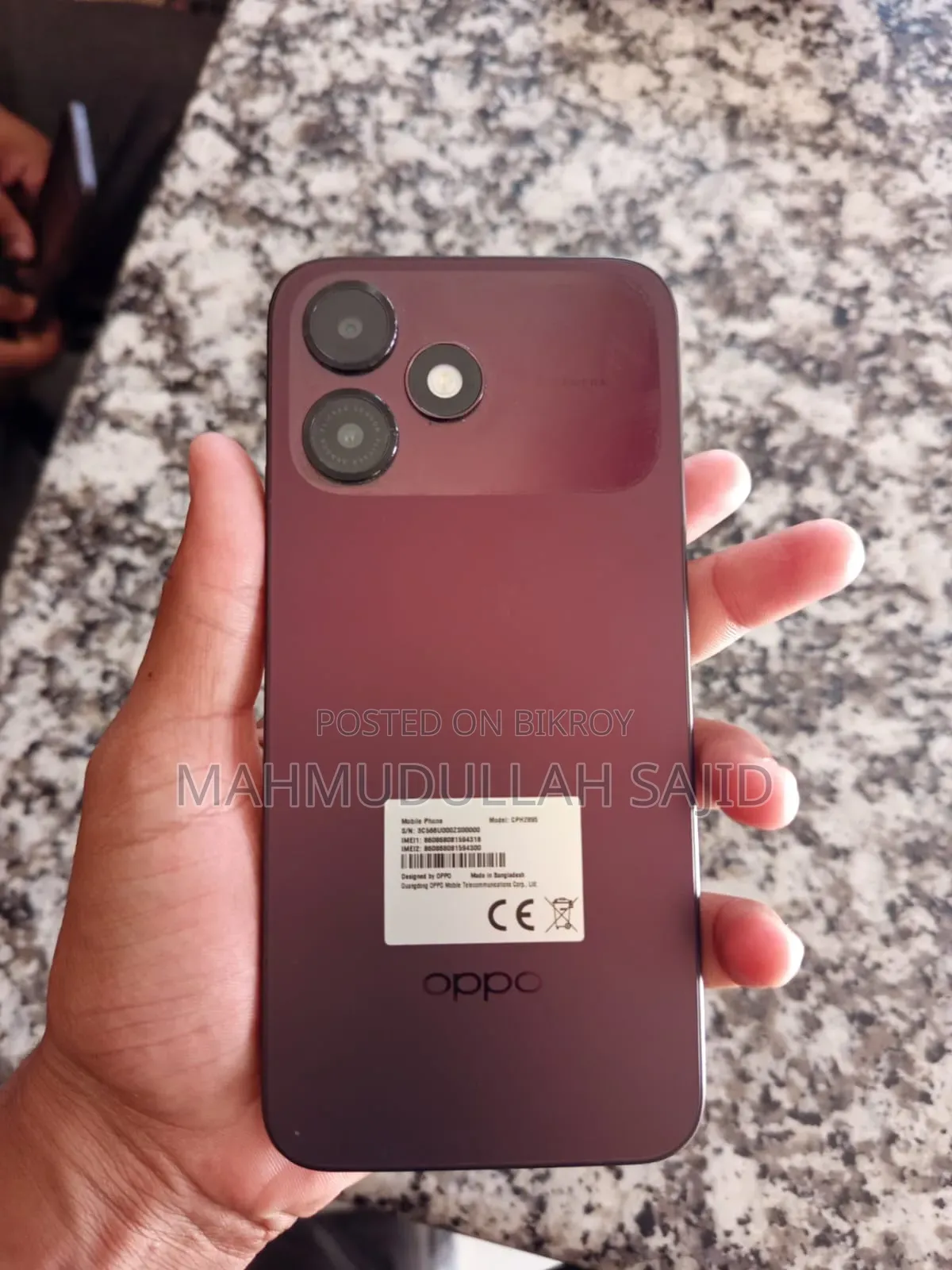 New Oppo A6 128 GB Red