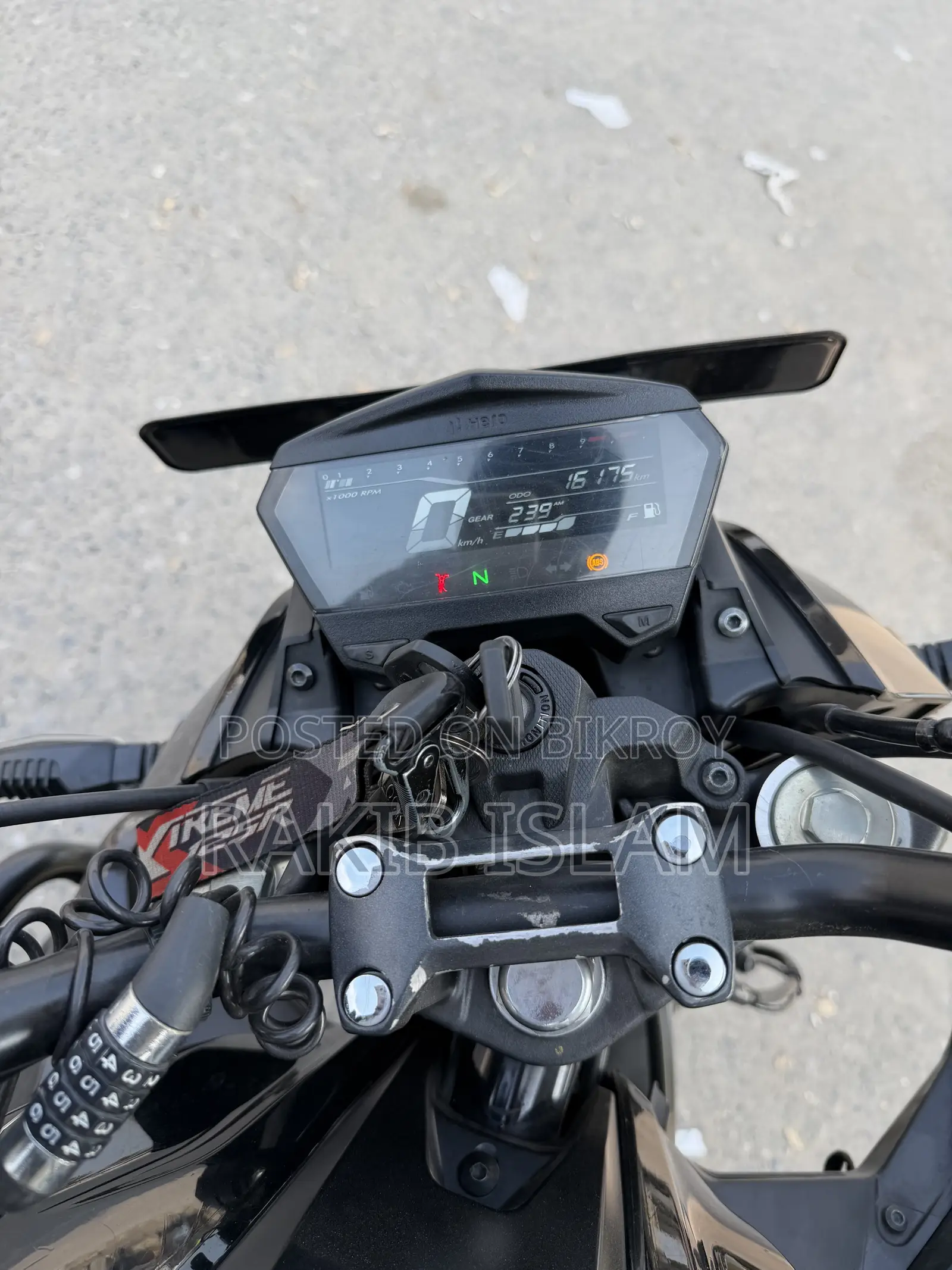 Hero Xtreme 125R 2025 Black