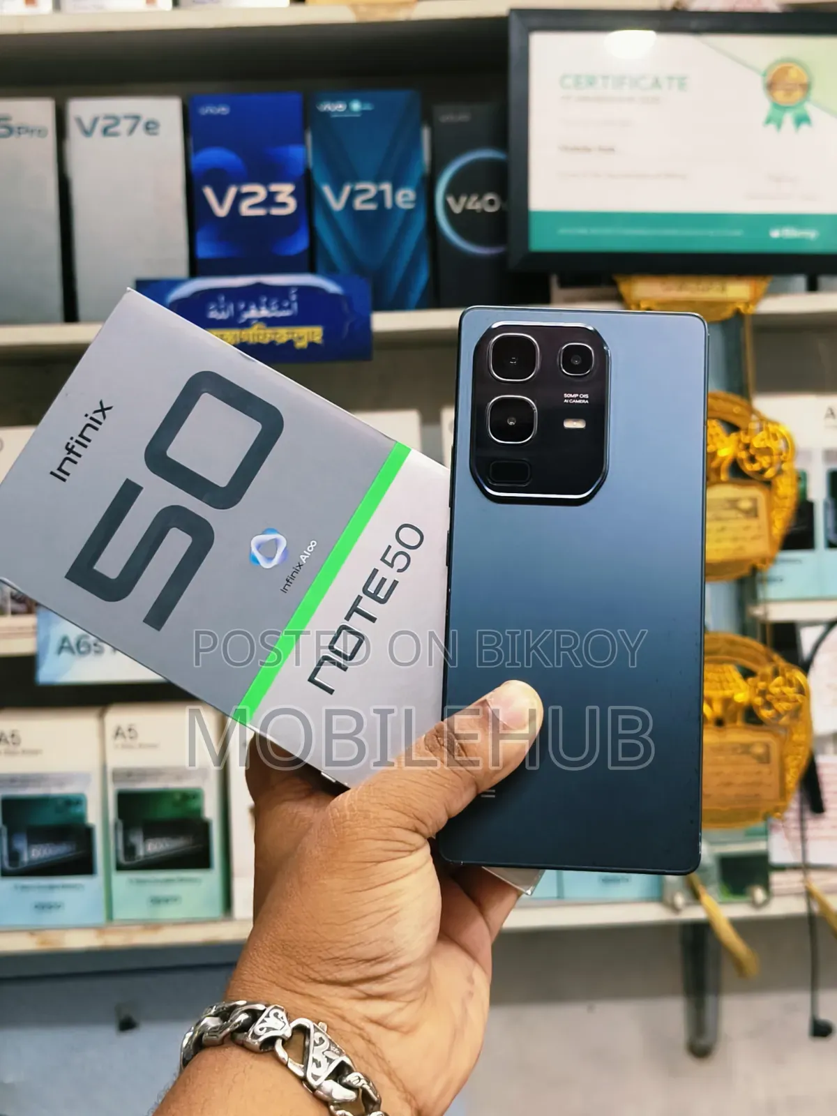 Infinix Note 50 4G 256 GB Black