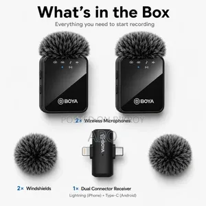 BOYA BY-MW9 Wireless Microphone: The Ultimate Audio Solution for Pro-