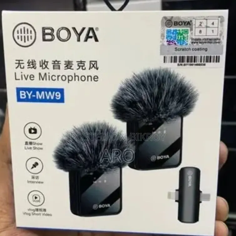 BOYA BY-MW9 Wireless Microphone: The Ultimate Audio Solution for Pro-