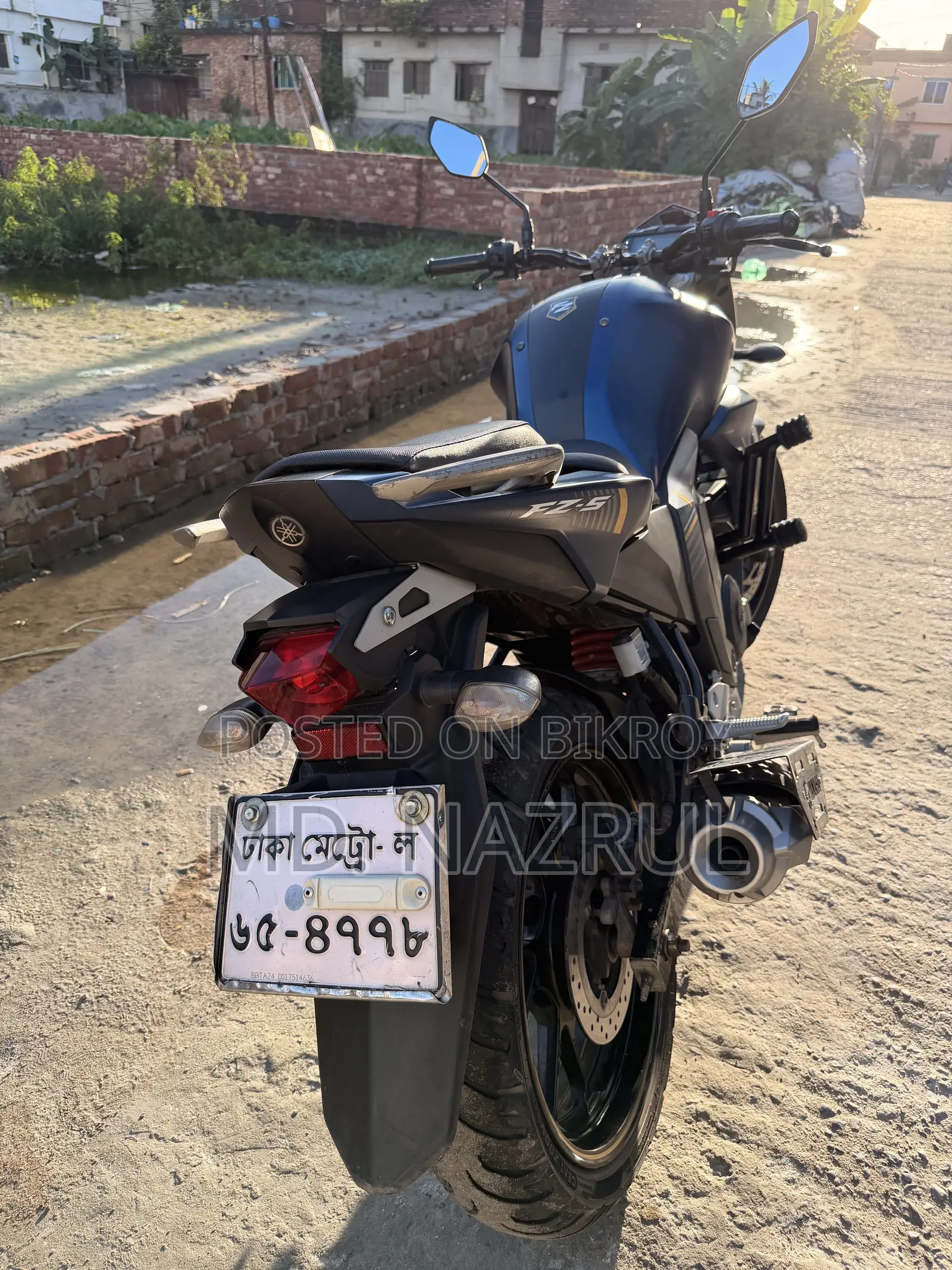 Yamaha FZS V2 2024 Blue