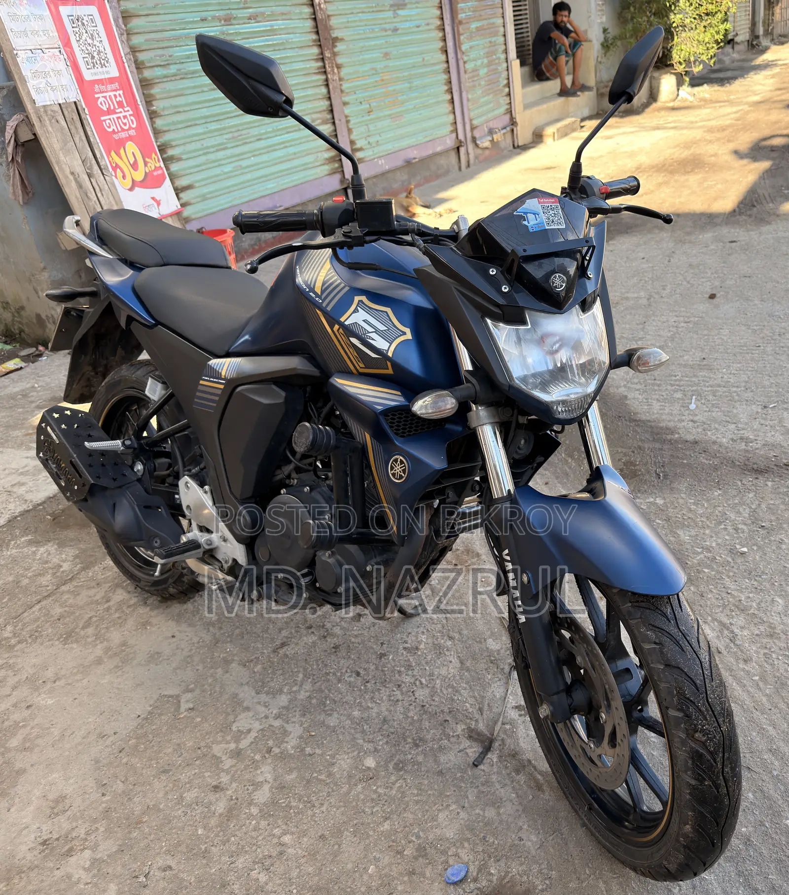 Yamaha FZS V2 2024 Blue