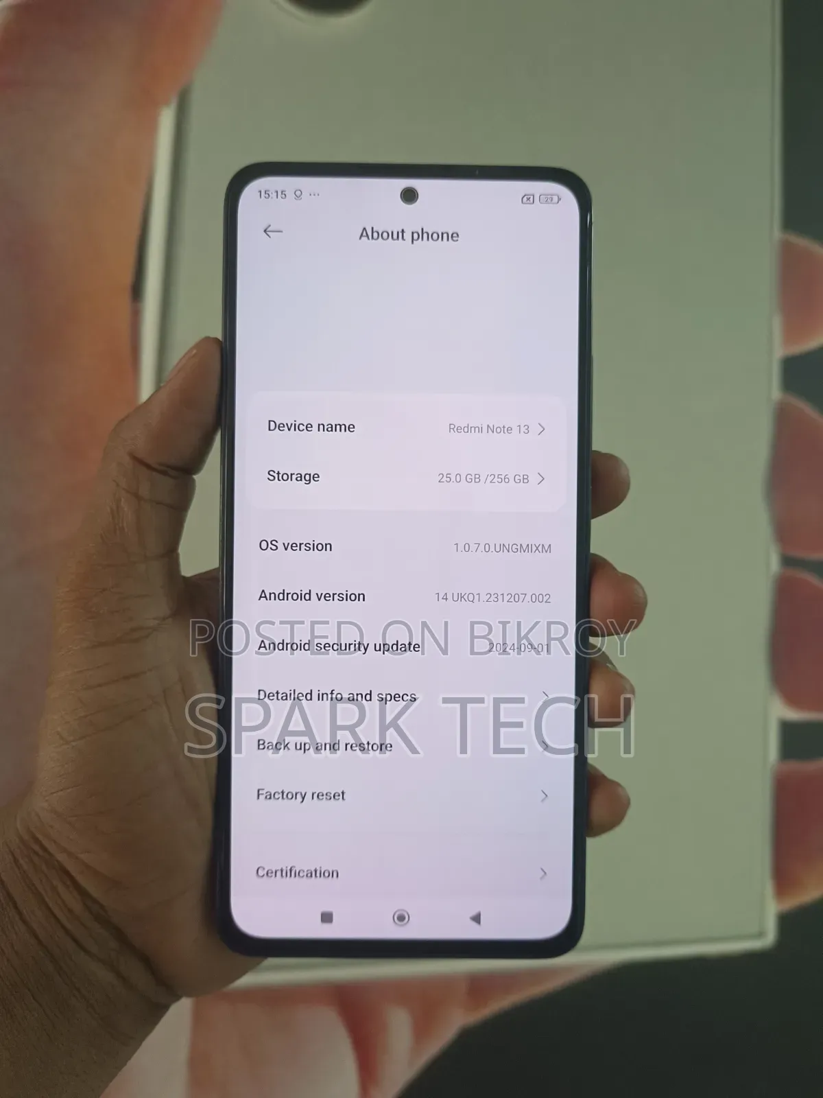Xiaomi Redmi Note 13 256 GB