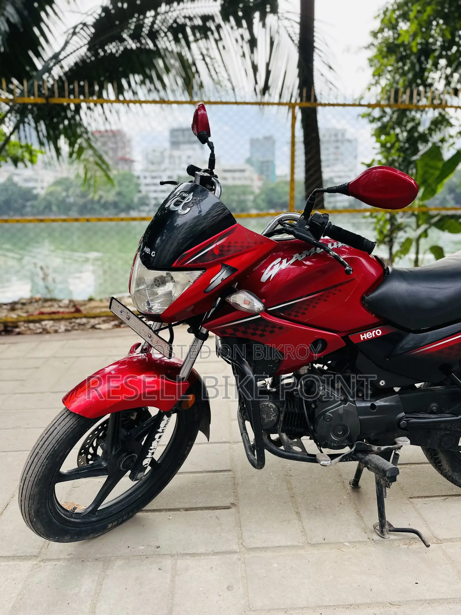 Hero Glamour 2019 Red