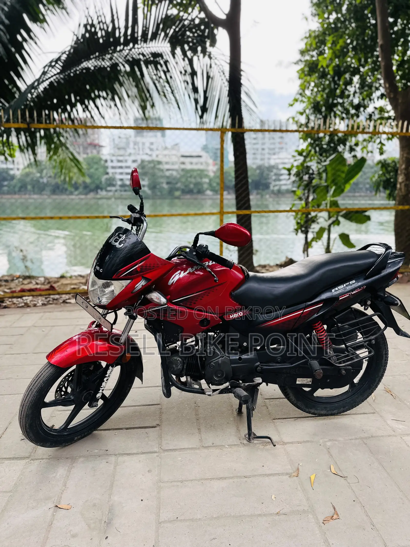 Hero Glamour 2019 Red