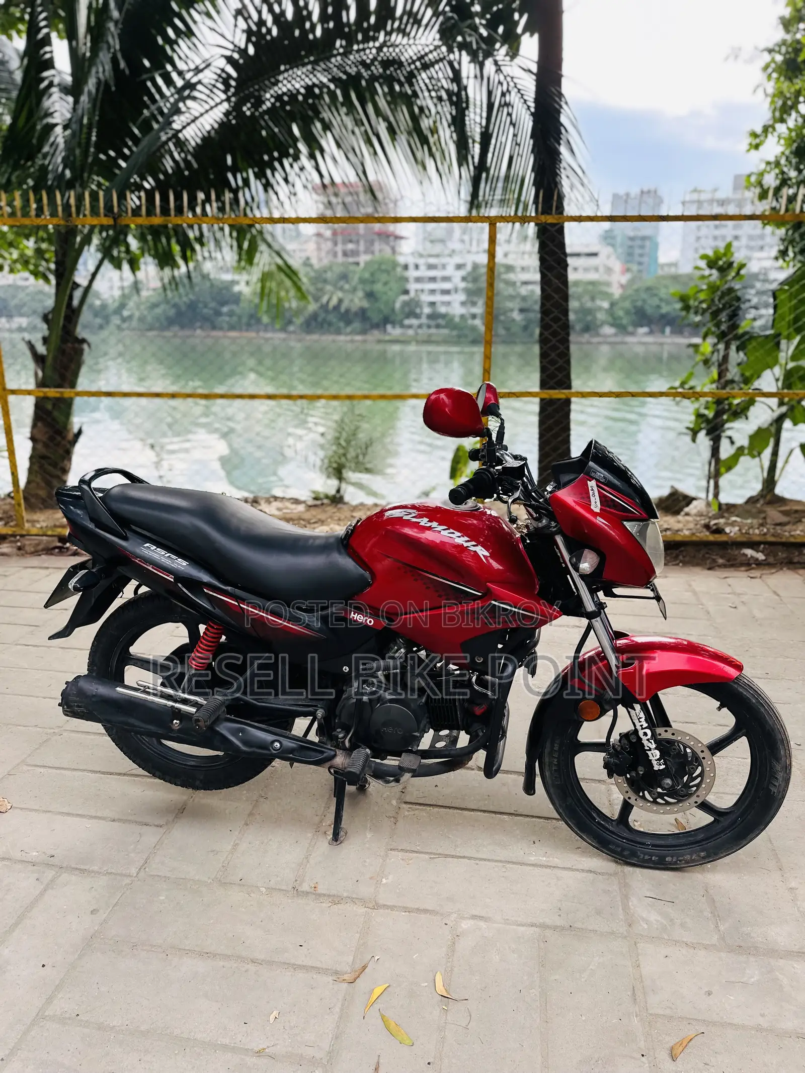 Hero Glamour 2019 Red