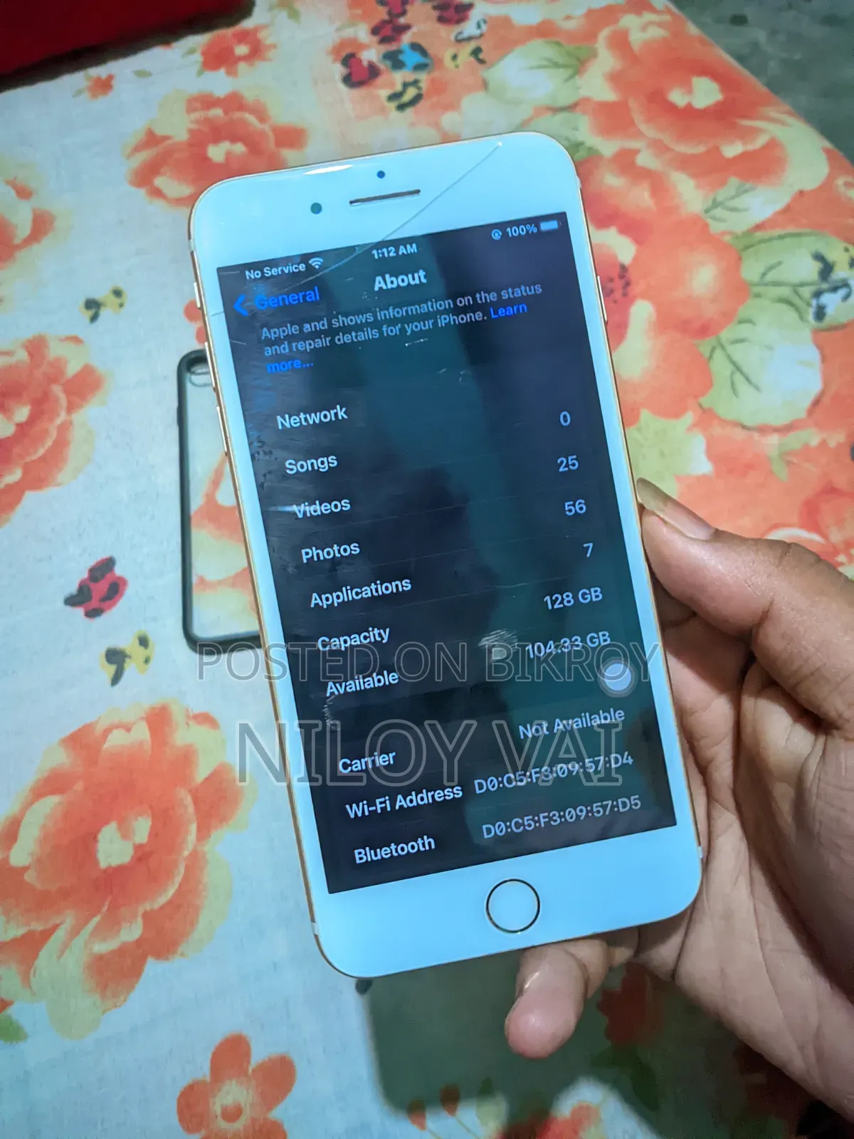New Apple iPhone 7 Plus 128 GB Rose Gold