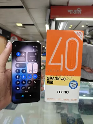 টেকনো স্পার্ক ৪০ প্রো ১২৮ জিবি সিলভার