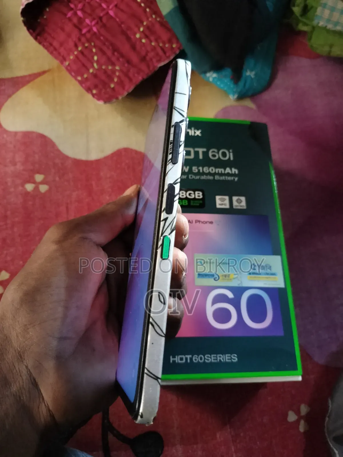 Infinix Hot 60i 128 GB Black
