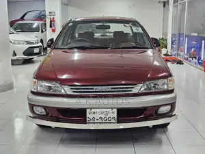 Toyota Carina 1.5 Front-Wheel Drive Sedan 1997 Red