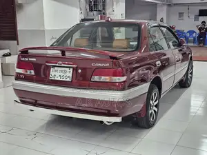 Toyota Carina 1.5 Front-Wheel Drive Sedan 1997 Red