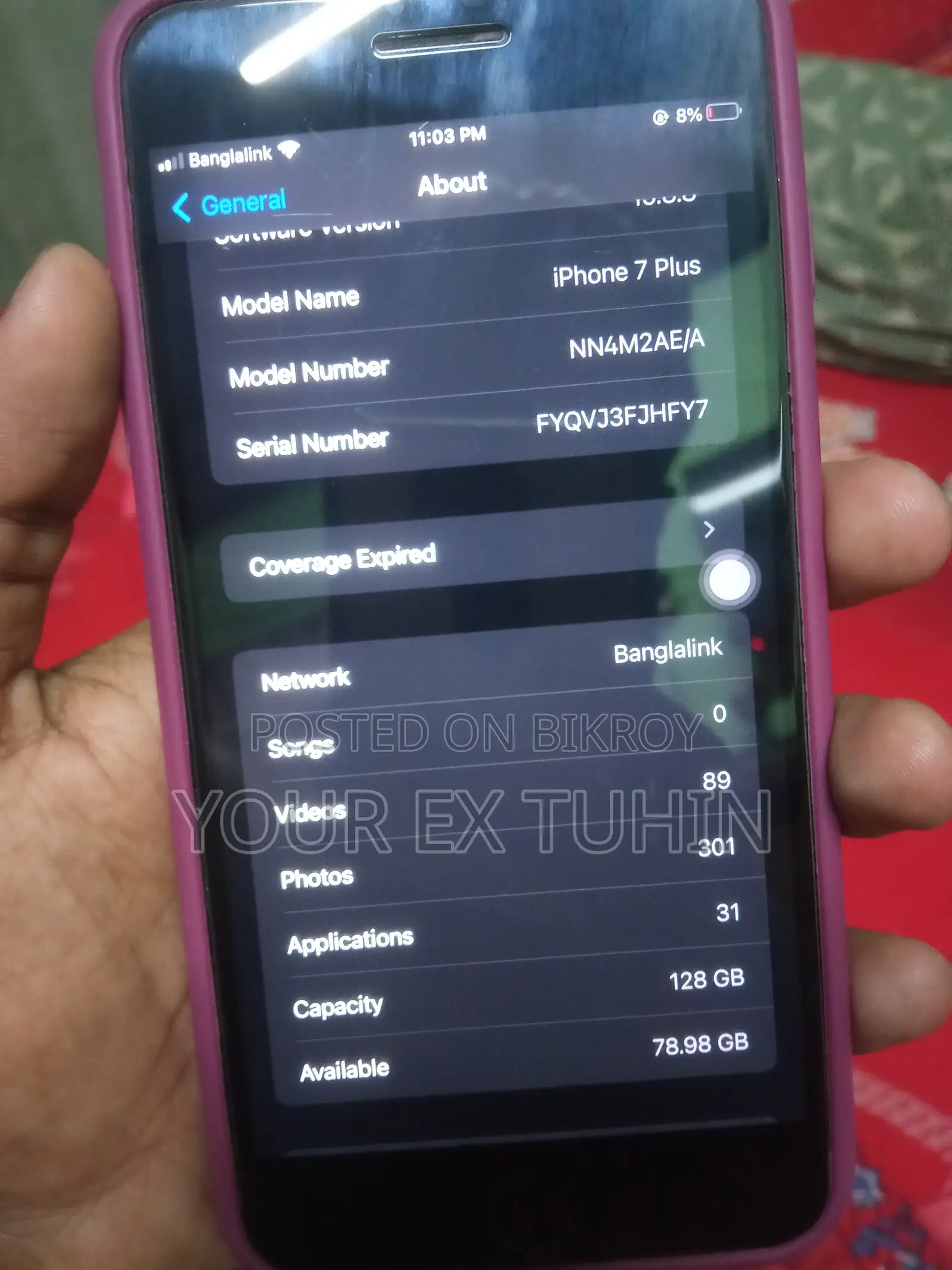 Apple iPhone 7 Plus 128 GB Black