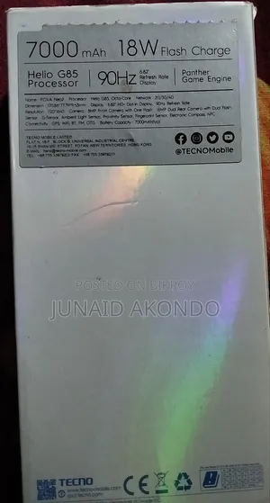 Tecno Pova Neo 2 128 GB Black