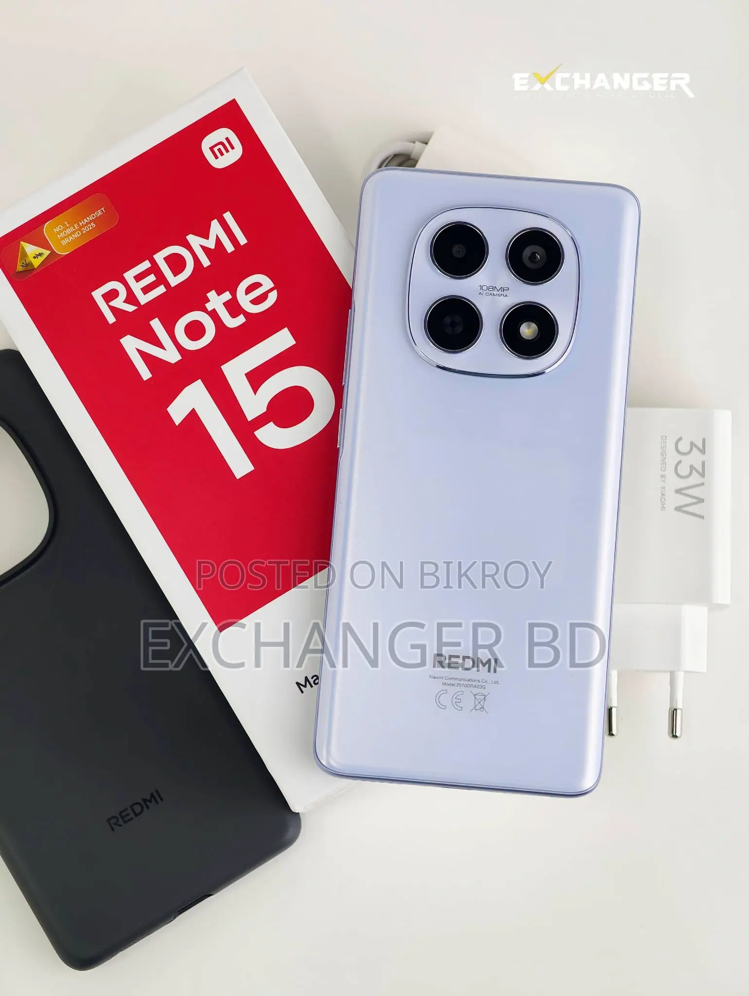 New Xiaomi Redmi Note 15 256 GB Blue
