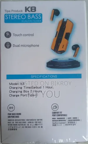 K8 Wireless Earbuds