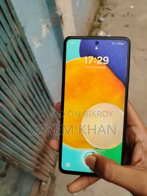 স্যামসাং গ্যালাক্সি এ৫২ ৫জি ১২৮ জিবি ব্ল্যাক