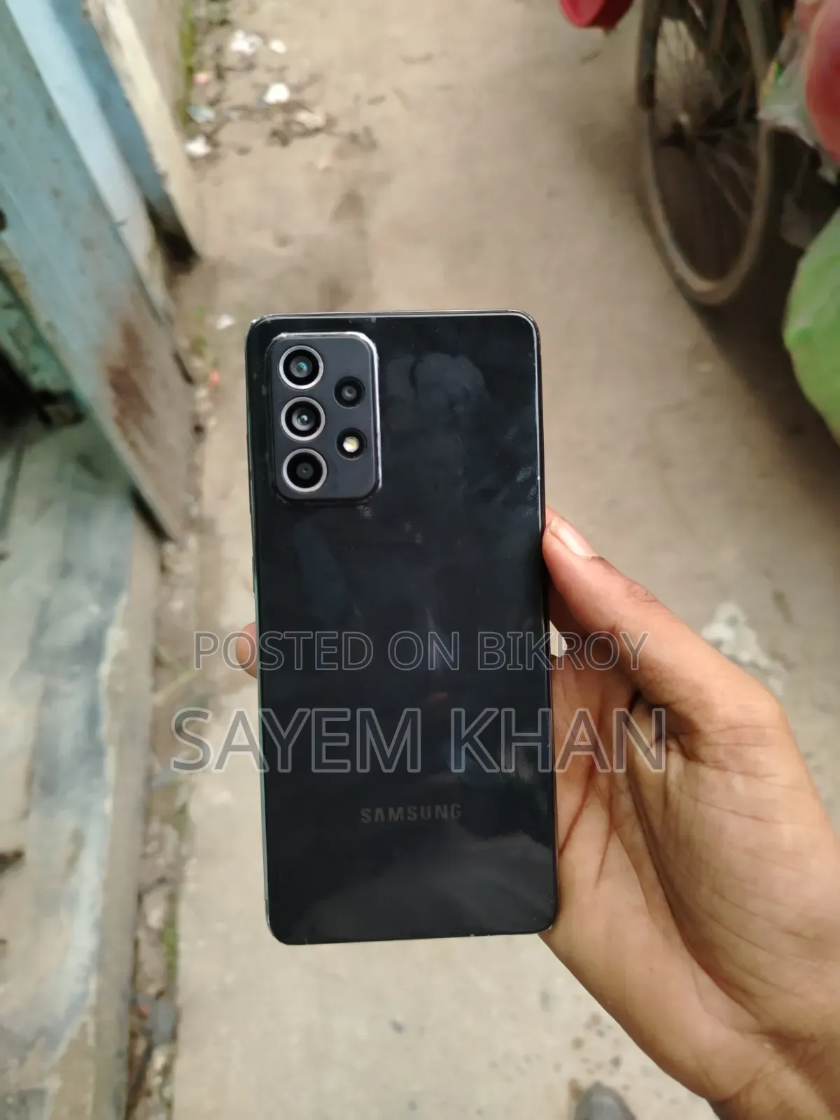 স্যামসাং গ্যালাক্সি এ৫২ ৫জি ১২৮ জিবি ব্ল্যাক