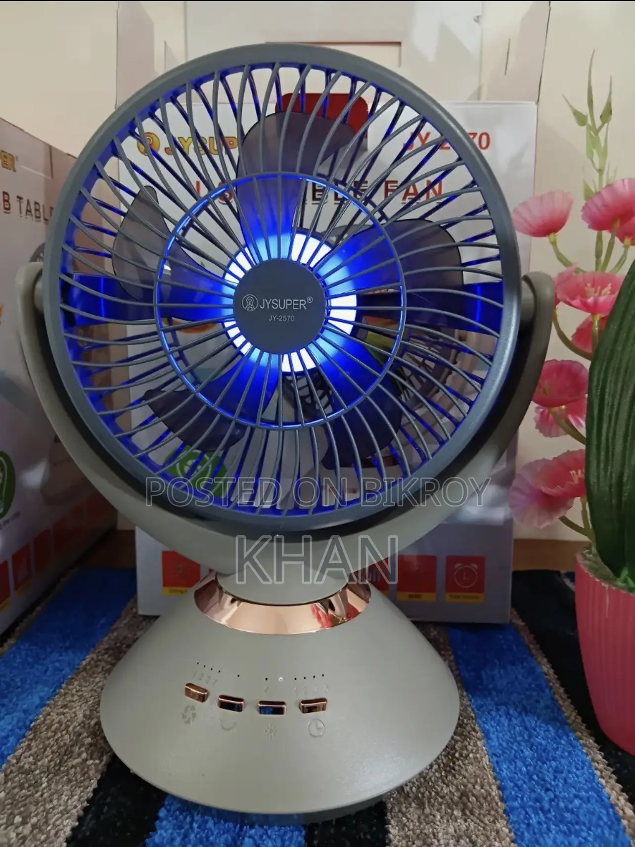 Jysuper Rechargeable Fan!