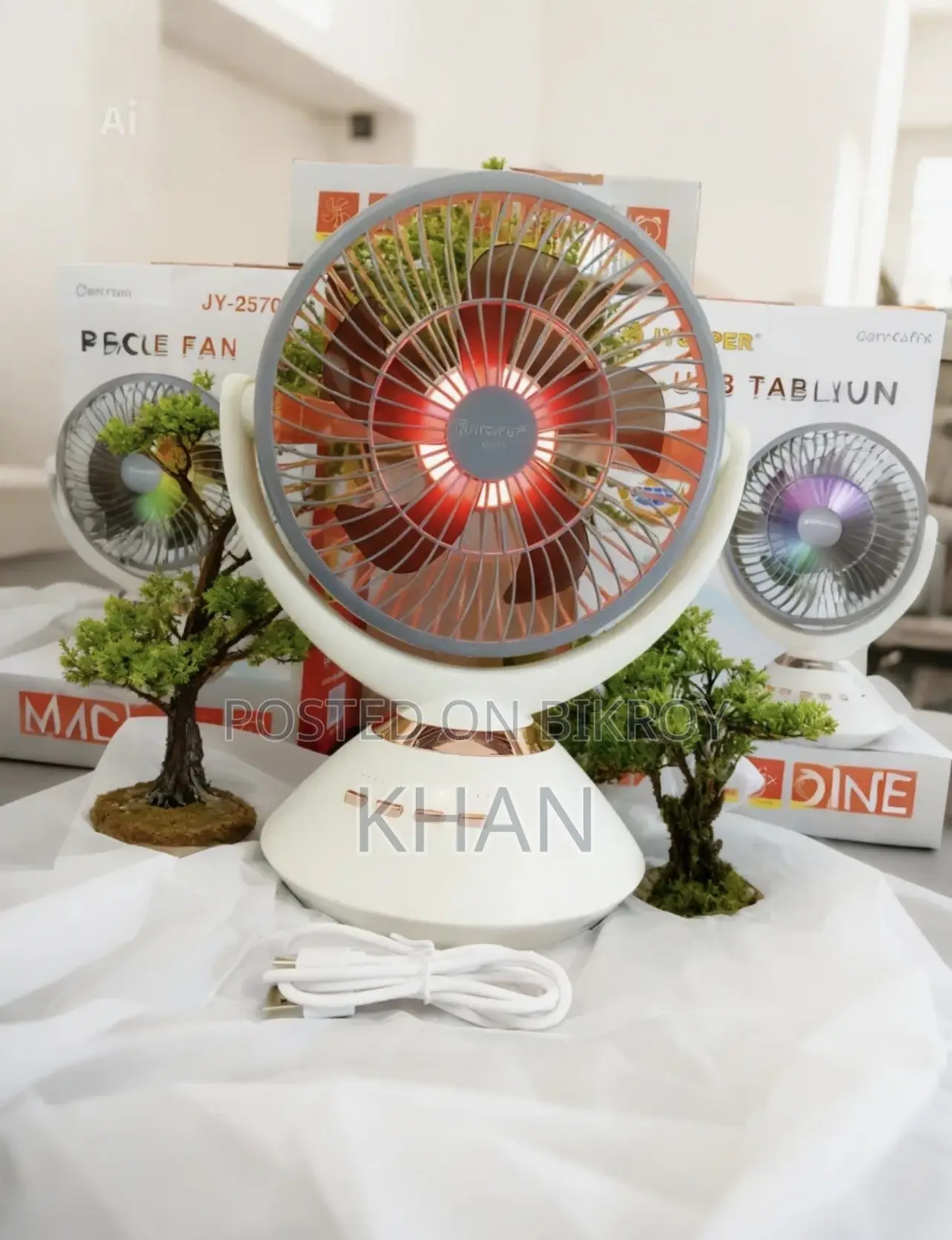 Jysuper Rechargeable Fan!