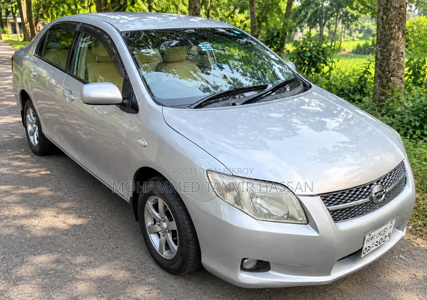 Toyota Axio 1.5 G Two-Wheel Drive 2009 Silver