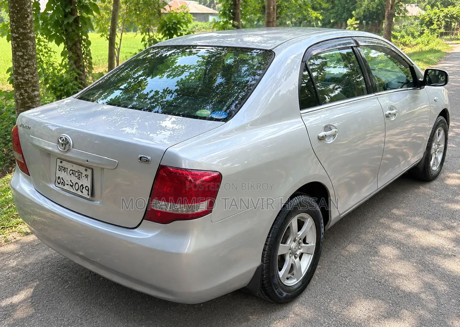 Toyota Axio 1.5 G Two-Wheel Drive 2009 Silver