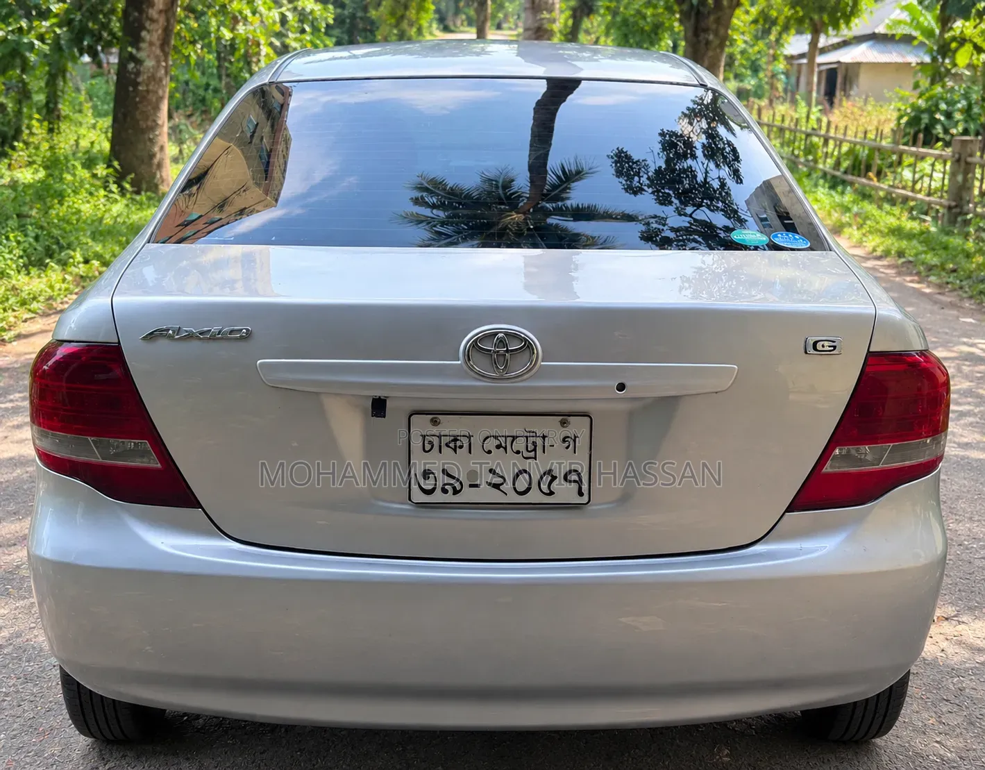 Toyota Axio 1.5 G Two-Wheel Drive 2009 Silver