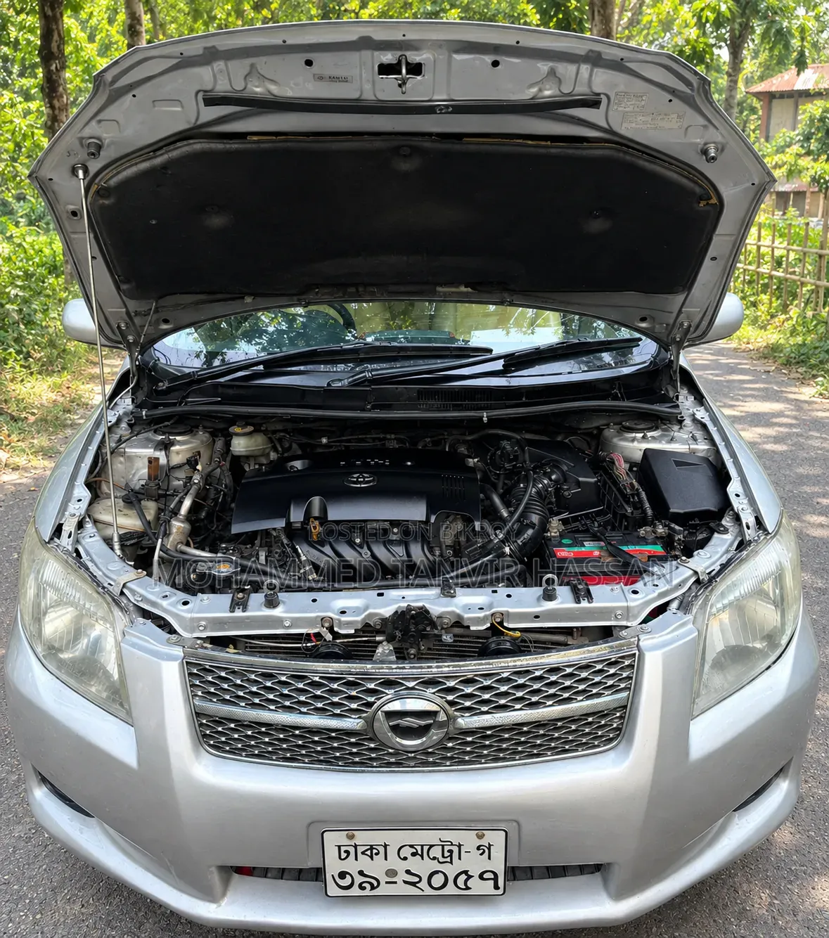 Toyota Axio 1.5 G Two-Wheel Drive 2009 Silver